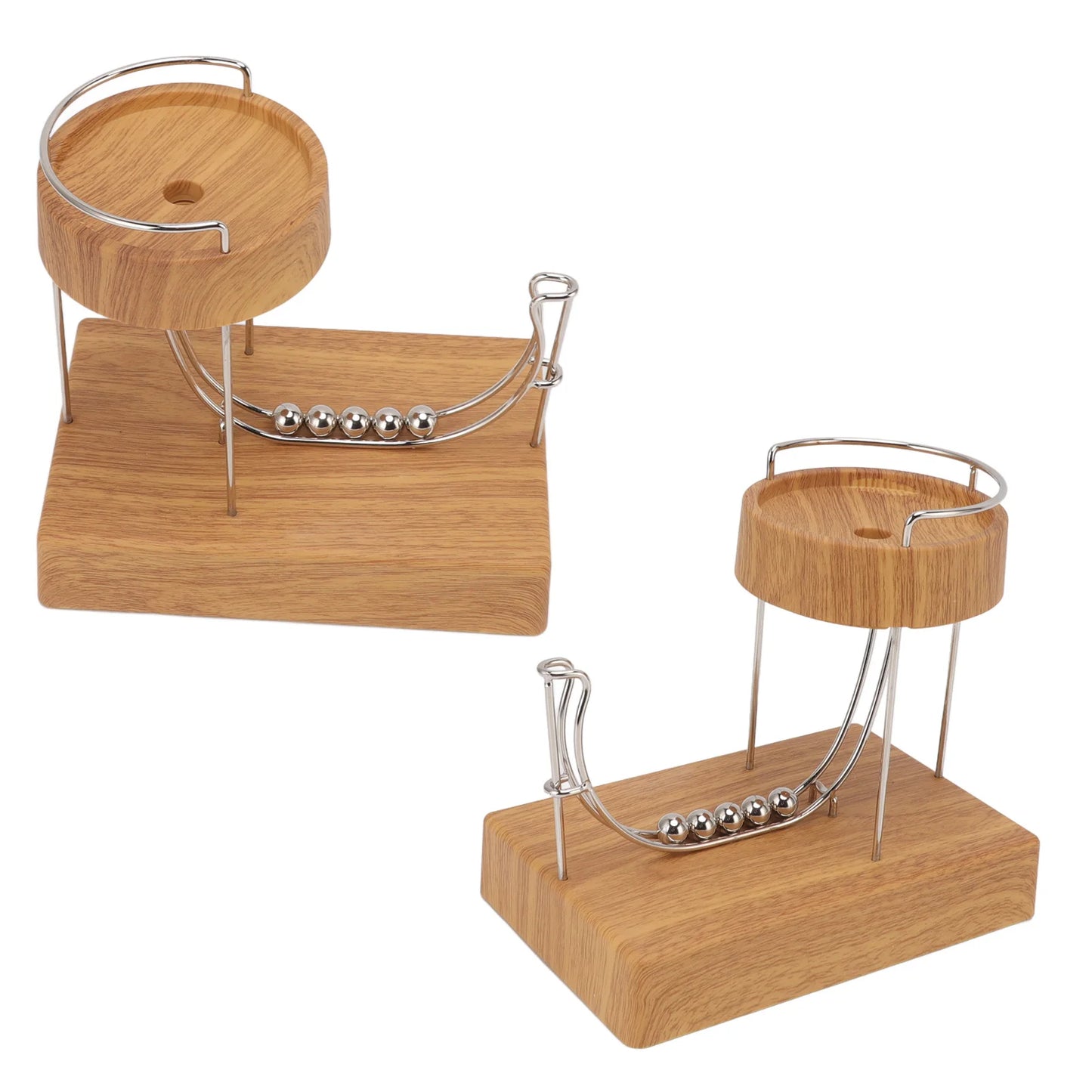 Perpetual Motion Machine Desk Toy Educational Touch Switch Low Noise