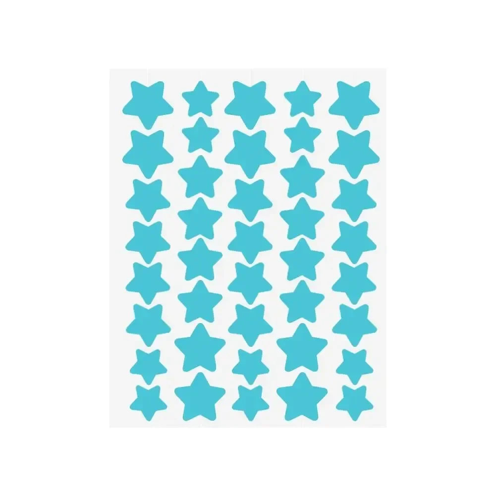 40pcs/120pcs Colorful PE Pimple Patches Cute Star Shaped Pimple Cover Sticker Invisible Pimple Cover Removal Pimple Patch Peaceful Pleasures Health and Wellness Blue-40pcs