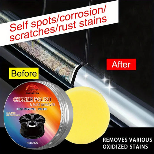 Chrome Repair Paste – Car Chrome Restorer & Metal Polish 100g Chrome Repair Paste Oasis Select
