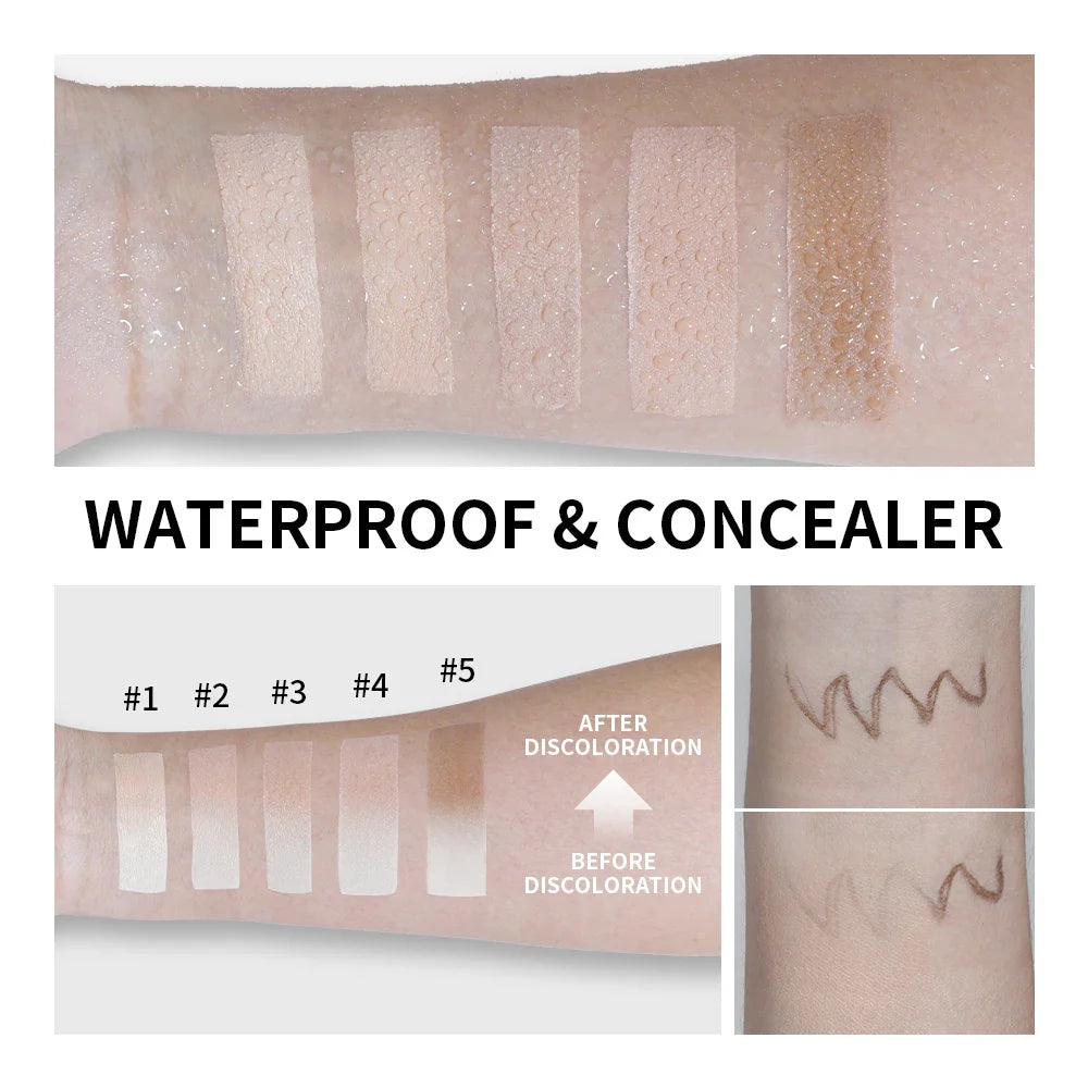 Blanc Cover Foundation Stick with Brush – Buildable, 5 Shades