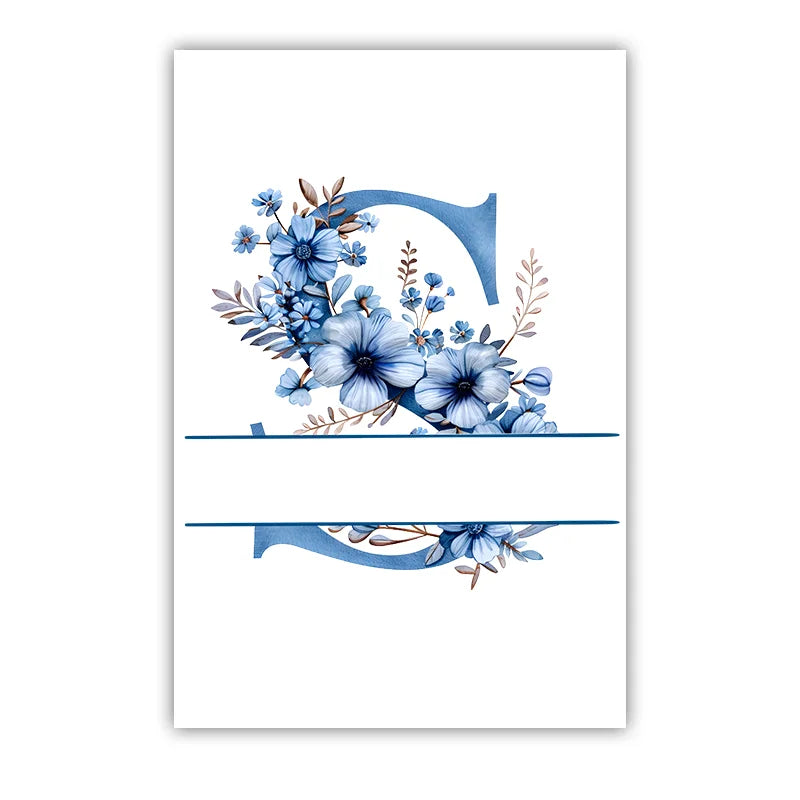 Custom Name Nursery Wall Art | Nordic Animal Canvas Print