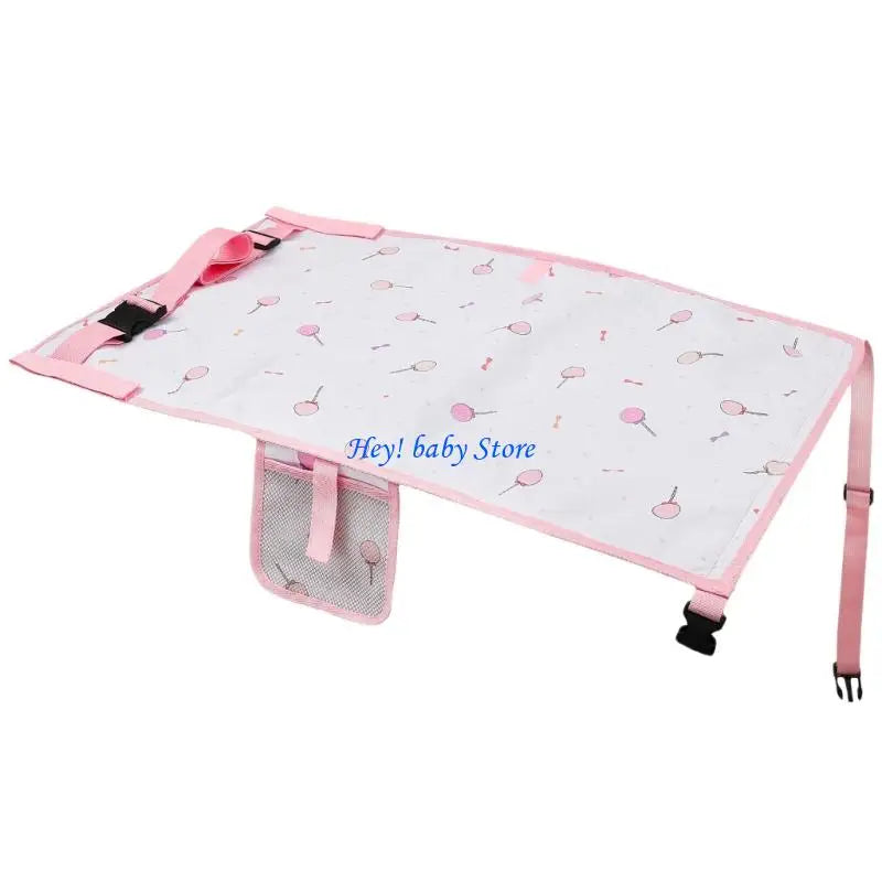 Kids Foldable Airplane Seat Extender & Footrest Pad for Travel