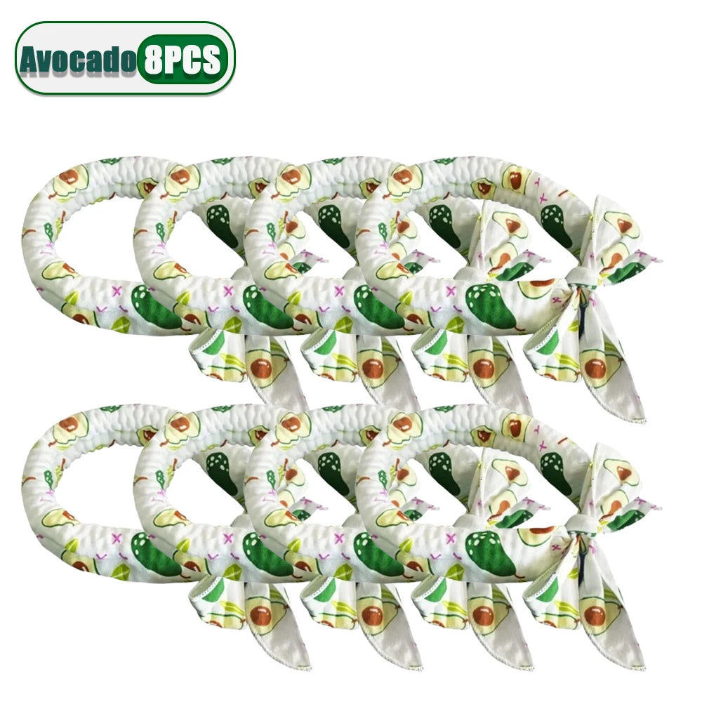 Pet Cooling Bandana for Dogs & Cats – 2-Pack Ice Scarf