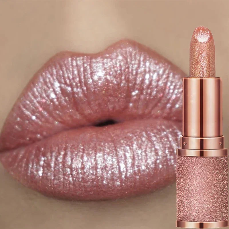 Color-Changing Glitter Lipstick | Waterproof Moisturizing Lip Tint