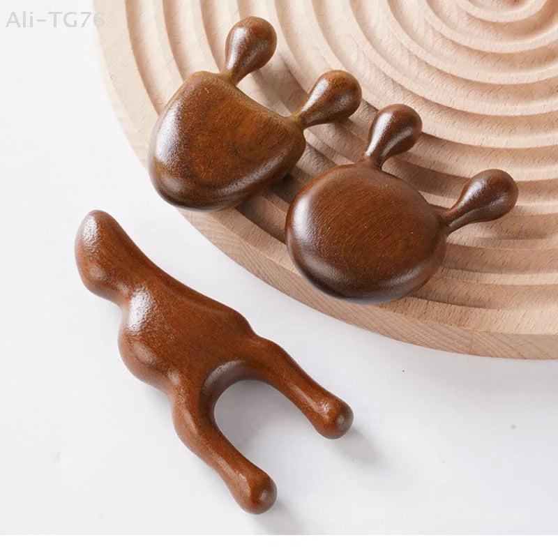Sandalwood Snail Face Massager – Facial Meridian Tool