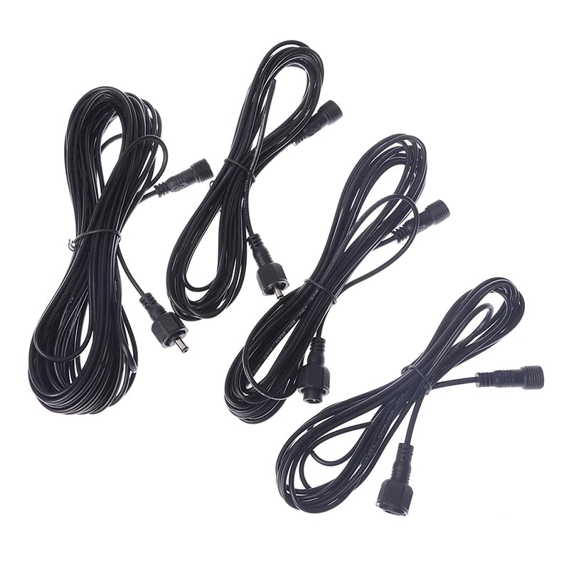 High Quality 3M 5M 10M Low Frequency Universal Wear Resistant Portable Solar Spotlights Waterproof Cord Extension Cable Peaceful Pleasures Health and Wellness