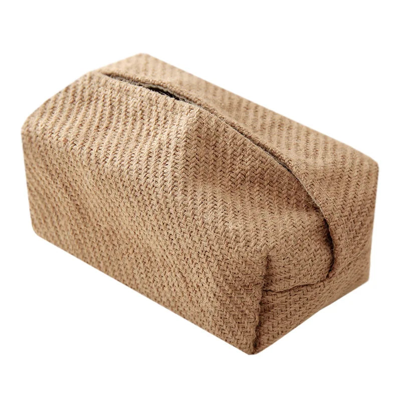 Japanese Cotton Linen Tissue Box Cover & Napkin Holder