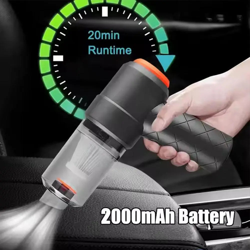 Wireless Car Vacuum Cleaner for Home and Auto Peaceful Pleasures Health and Wellness