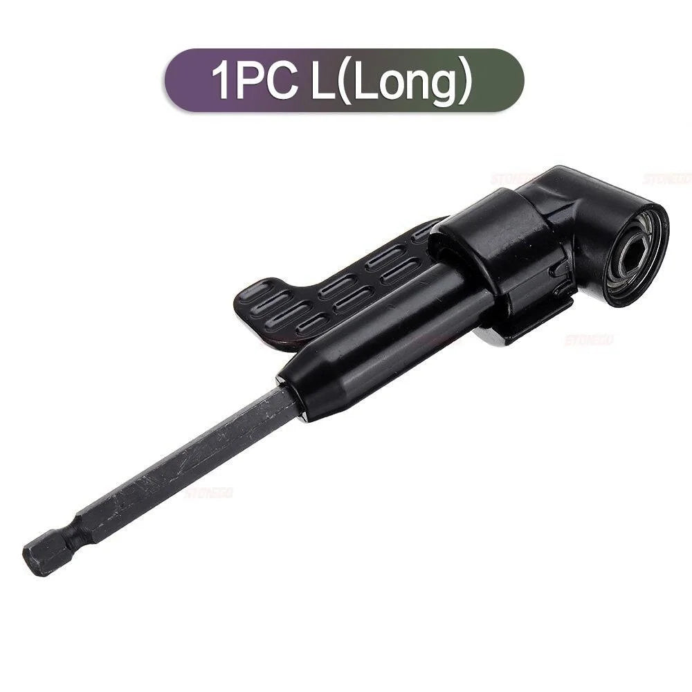 105 Degree Angle Extension Screw Driver Socket Holder Adapter
