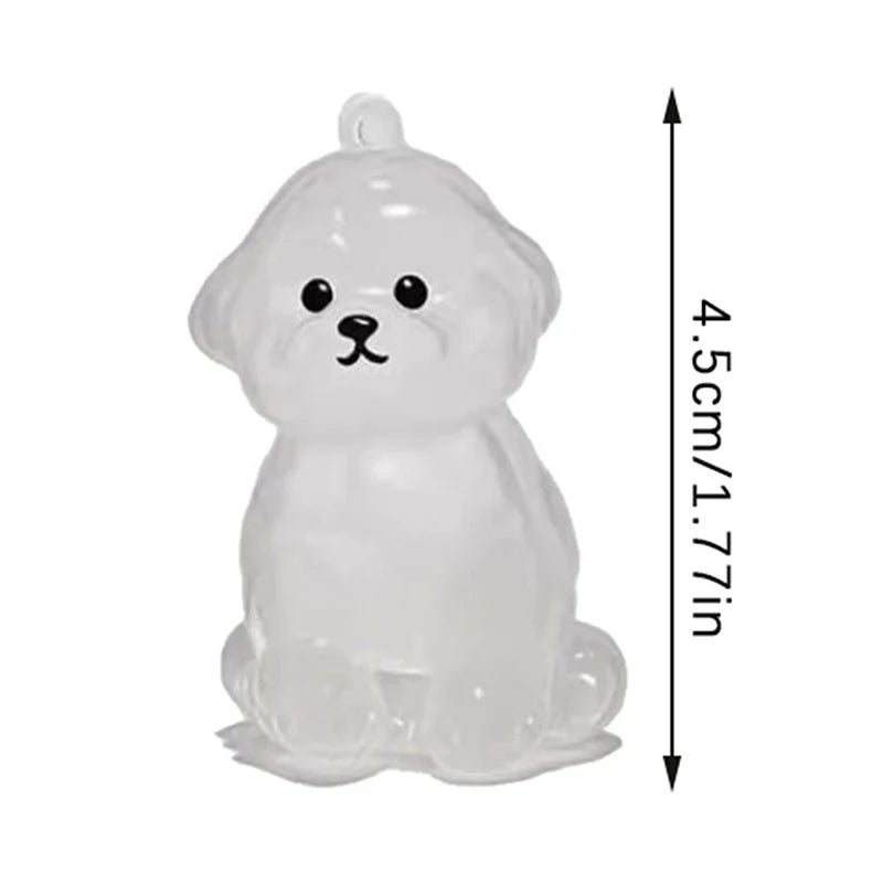 Clear Dog Fur Keepsake Keychain – DIY Pet Memorial Gift