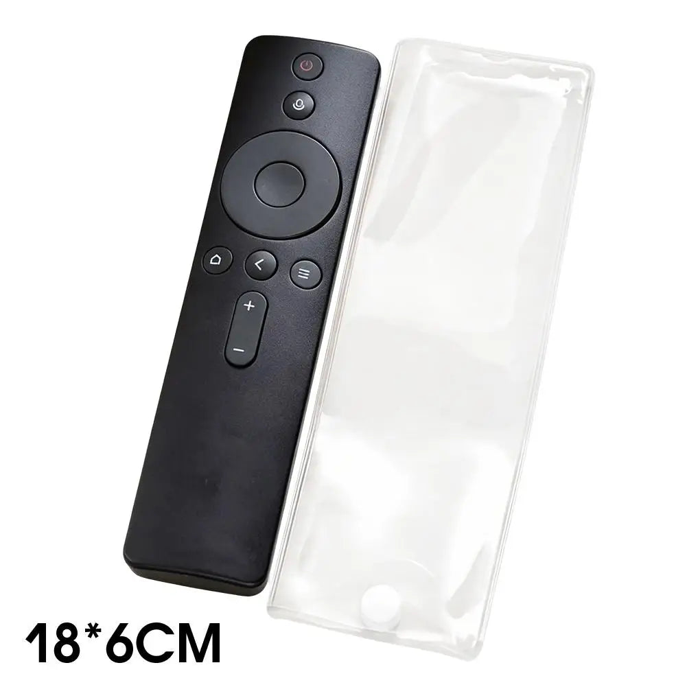 5/10Pcs Remote Control Protective Cases Transparent PU Storage Bag Dust-proof Cover TV Air Conditioner Remote Control Protector Peaceful Pleasures Health and Wellness 10PCS 18x6cm