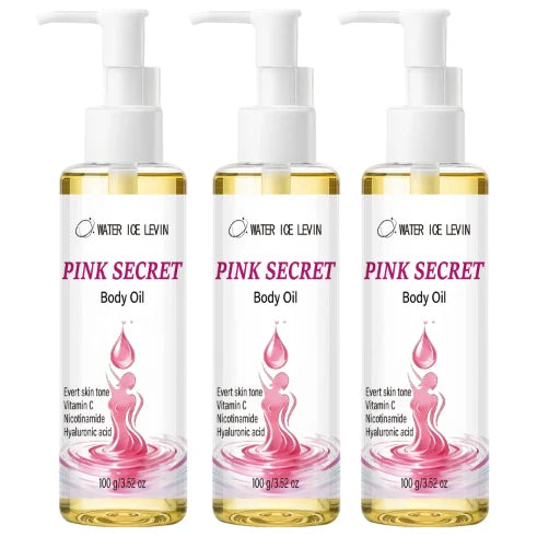 Pink Secret Vitamin C Body Oil – Niacinamide & Hyaluronic Acid
