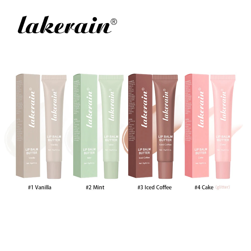 Butter Lip Balm Long Lasting Nourishes Moisturizes Soothes Lips Jelly Lip Gloss Oil Beautifying Smoothing Lip Care Balm Makeup Peaceful Pleasures Health and Wellness SET
