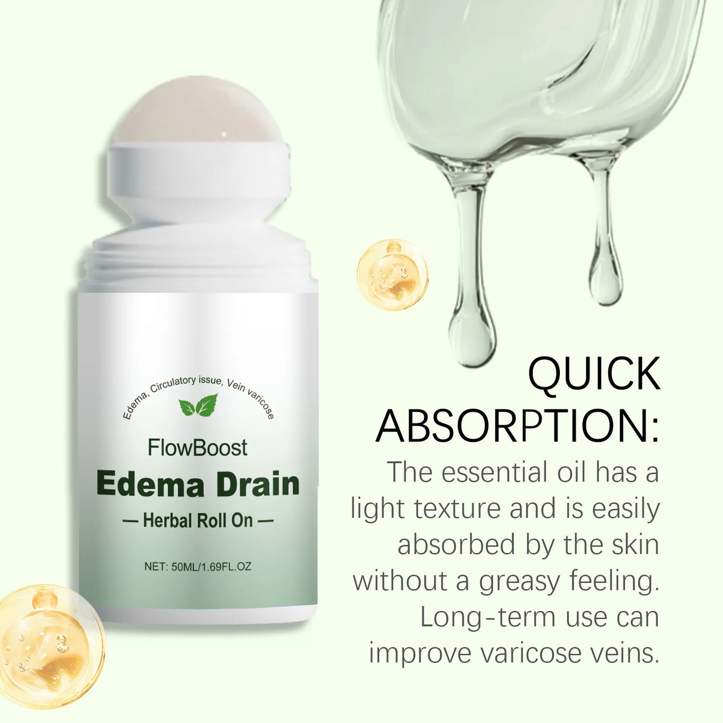 Varicose Vein Relief Roller – Reduce Spider Veins & Swelling