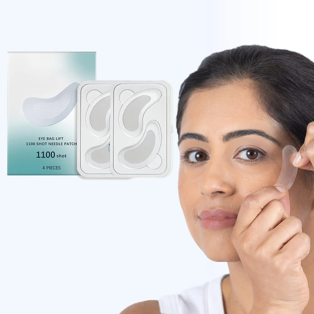 Microneedle Under Eye Patch – Hyaluronic Acid Firming Eye Mask for Wrinkles & Dark Circles Peaceful Pleasures Health and Wellness