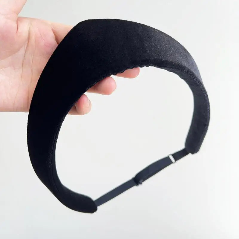 Crown Velvet Headband – Retro Hair Accessory for Women & Girls