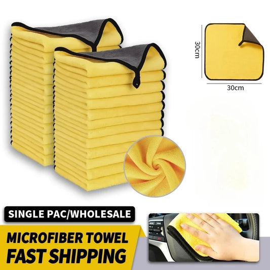 Microfiber Car Drying Towel | Professional Detailing Cloth Car Detailing Towel Peaceful Pleasures Health and Wellness