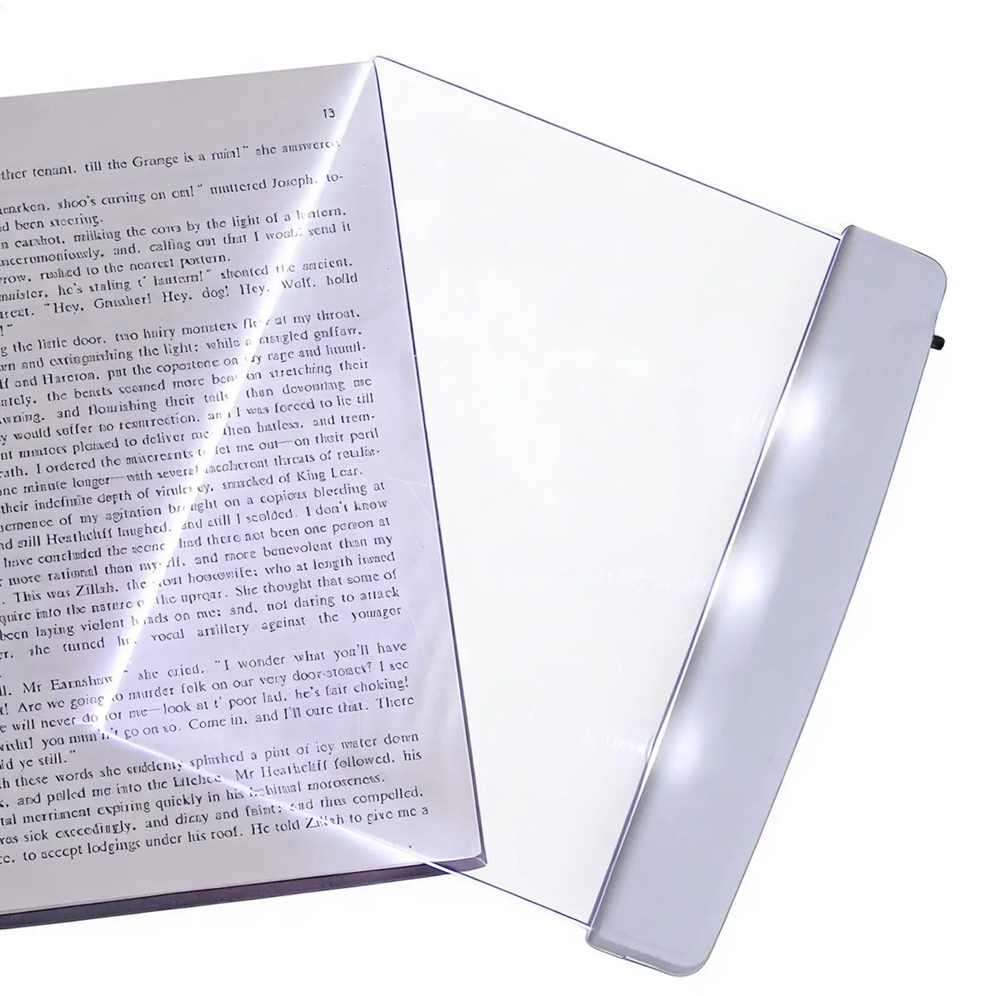 LED Flat Panel Book Light – Eye-Friendly Night Reading Lamp