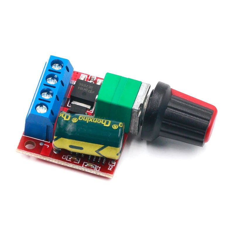 1PC DC-DC 4.5V-35V Low Voltage Motor Speed Controller 5A 90W PWM 12V DC Motor Speed Controller Module Adjustable Drive Module Peaceful Pleasures Health and Wellness
