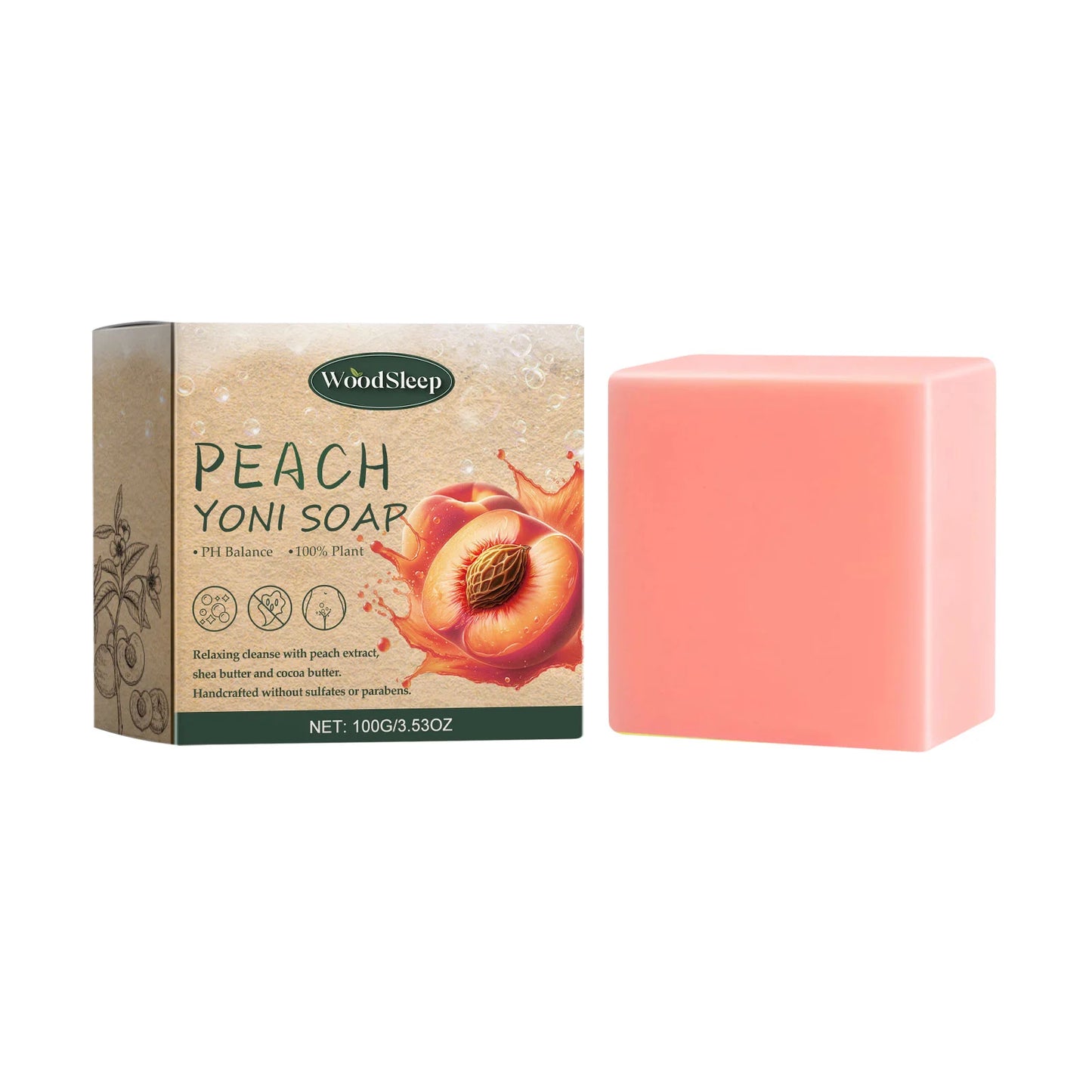 Yoni Bar Soap – pH Balance Feminine Wash | Strawberry Scent