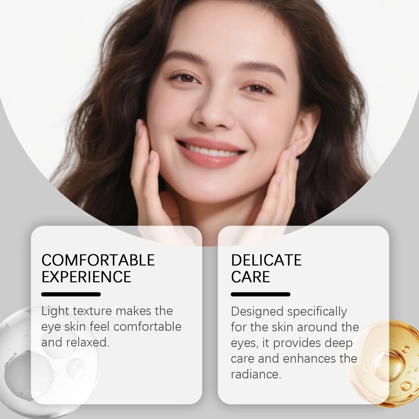 Collagen Firming Eye Cream Reduce Swelling Relieve Eye Bags Moisturizing Increase Skin Elasticity Lighten Melanin Eye Care Gel Peaceful Pleasures Health and Wellness