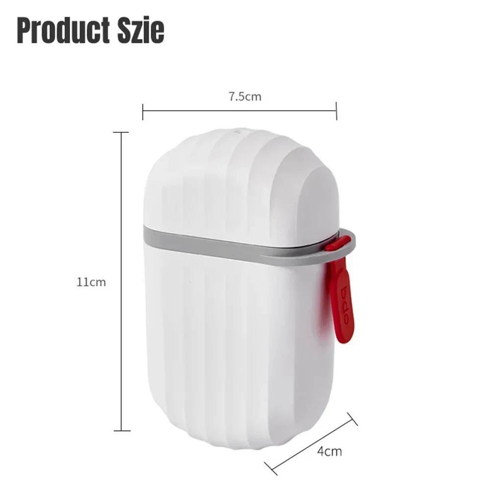 Portable Soap Dishes Sealed Storage Box Waterproof Travel Home Bathroom Soap Box Outdoor Storage Box Soap Box Organizer Tray Peaceful Pleasures Health and Wellness