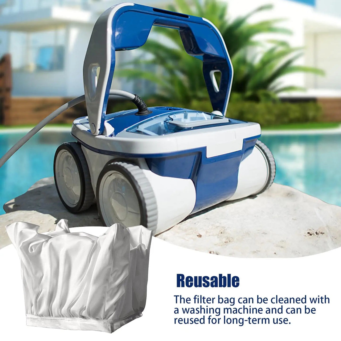 Aquabot Pool Cleaner Fine Mesh Filter Replacement Bag