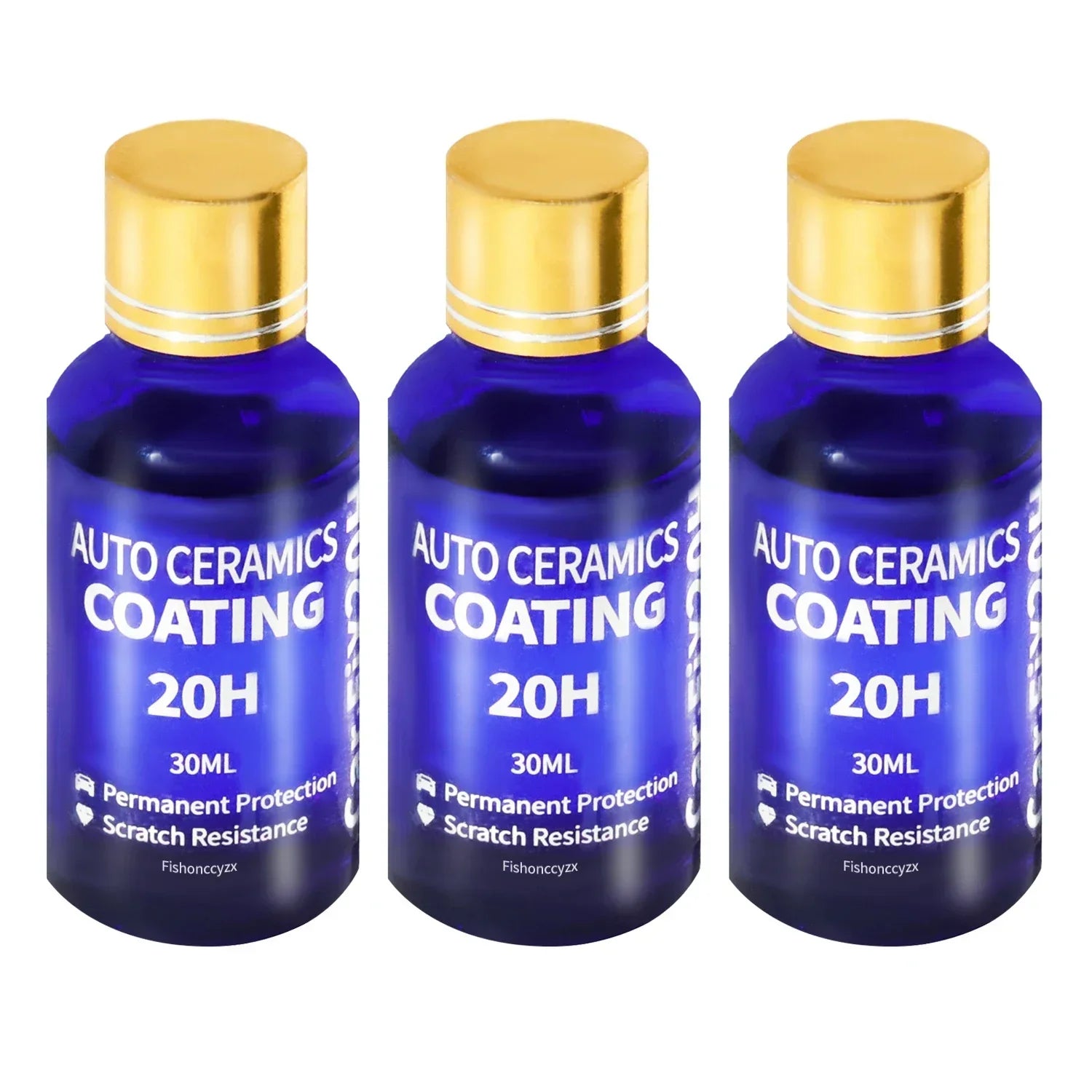 3PCS 20H Ceramic Coating Polishing Wax Super Hydrophobic Paint Care Durability Anti-Corrosion Plated Crystal Car Liquid Glass Peaceful Pleasures Health and Wellness