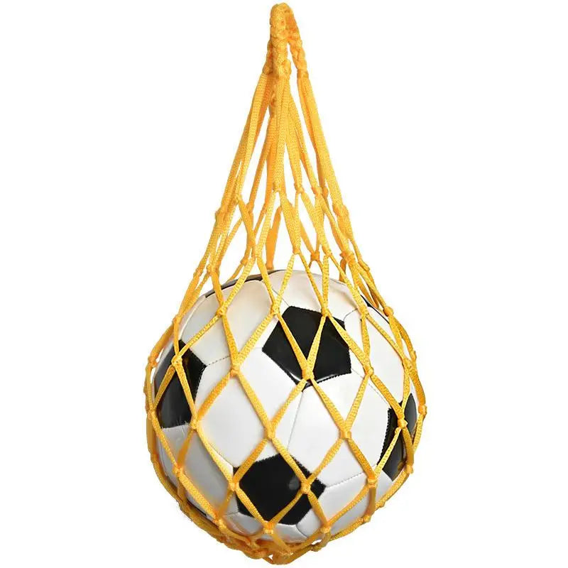 Nylon Mesh Ball Net Bag – Soccer, Basketball & Volleyball