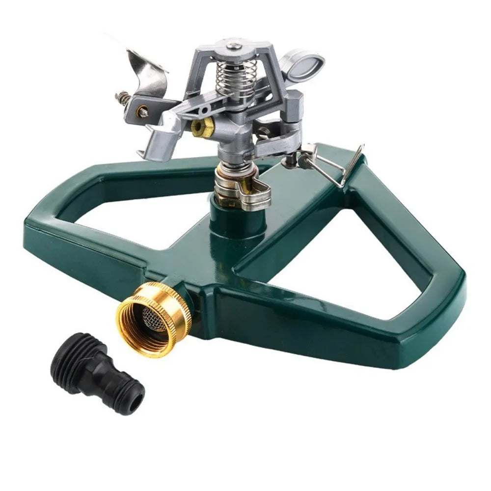 360° Rotating Impact Sprinkler Head | Zinc Alloy Garden Irrigation