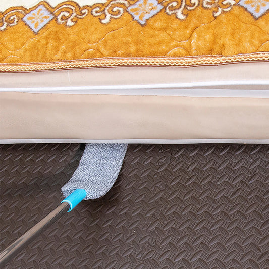 Gaps Dust Cleaner Microfiber Under Furniture & Appliance Mop with Extendable Stainless Steel Rod Household Cleaning Brushes Peaceful Pleasures Health and Wellness
