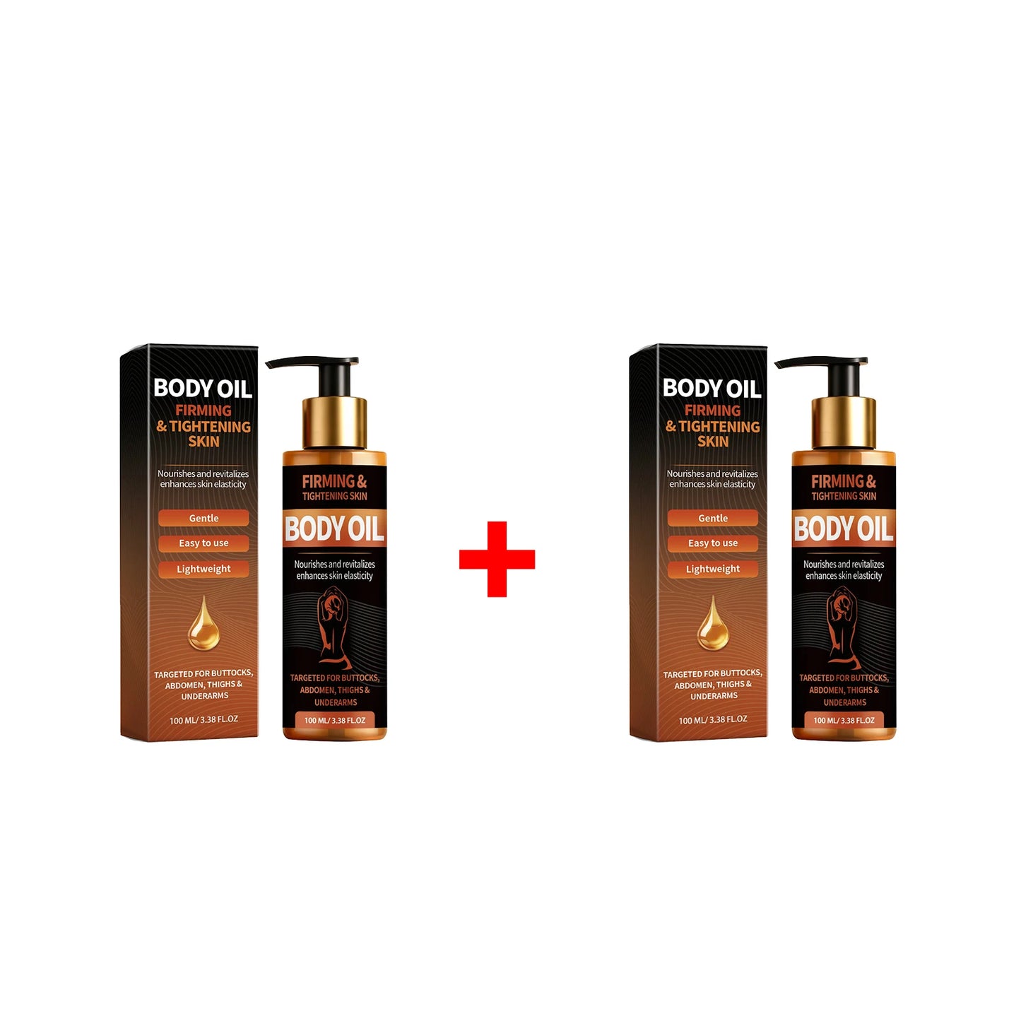 Firming Body Oil Skin Elasticity Enhancer for Buttocks Abdomen Thighs Tightening Sagging Skin Smoothing Moisturizing Massage Oil Peaceful Pleasures Health and Wellness Buy 1 Get 1 Free