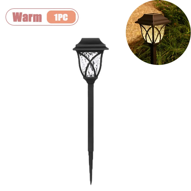 Waterproof Solar Lawn Spike Lights | Outdoor Garden Path Decor