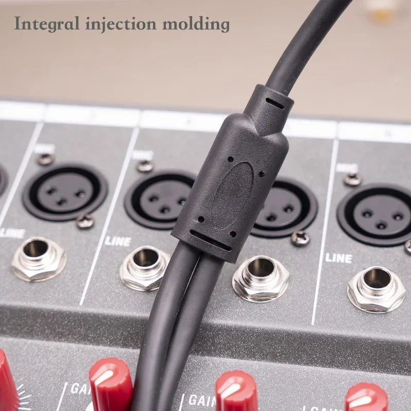 XLR Splitter Cable 3 Pin Female Dual Male Patch Y Balanced Microphone