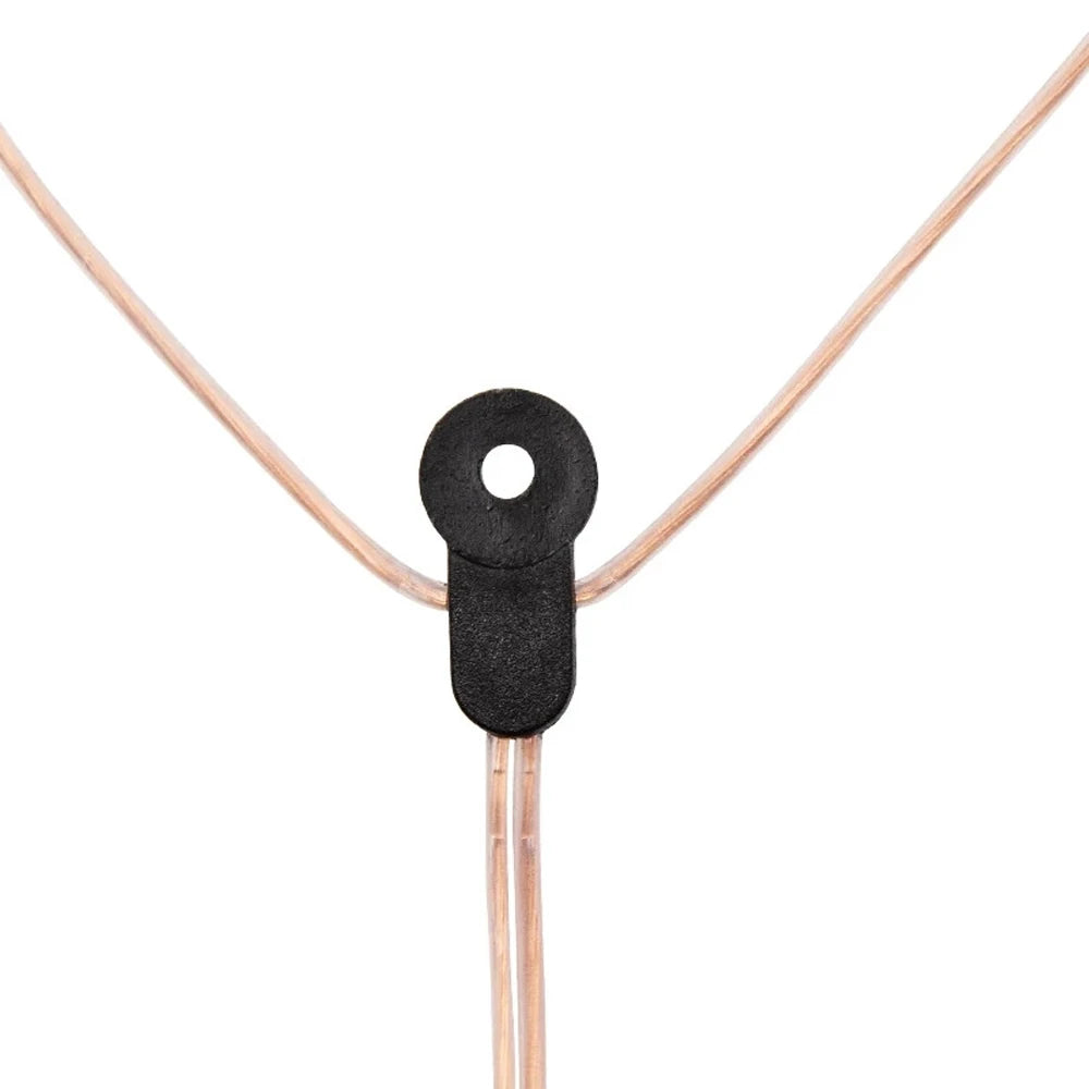 Electronics Indoor Use HD Aerial 75 OFM F Connector Male Type T Antennas Dipole Antenna FM Radio Antenna FM Radio Wire Cable Peaceful Pleasures Health and Wellness