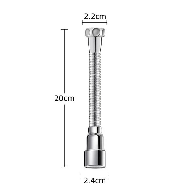Universal Kitchen Faucet Extender & Swivel Aerator Hose