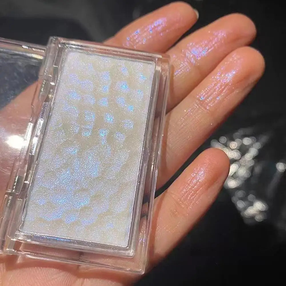 Diamond Highlighter Powder Palette Waterproof High Gloss Glitter Body Highlight Eyeshadow Face Contour Illuminator Makeup Peaceful Pleasures Health and Wellness 04