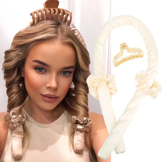 Foam No Heat Sleeping Curling Iron Hairdressing Big Wave Curling Iron Lazy Curl Wave Styler DIY Hair Styling Tools Hair Styling Peaceful Pleasures Health and Wellness