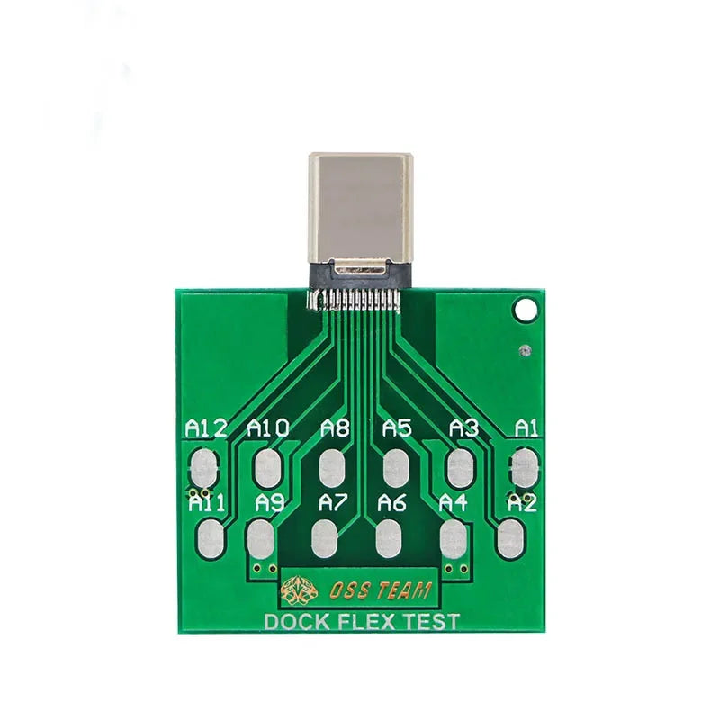 ZK30 Micro USB Dock Flex Test Board for Android IPhone U2 IC Testing/Battery Test Testing/USB Charging Port Testing Peaceful Pleasures Health and Wellness For Type-C