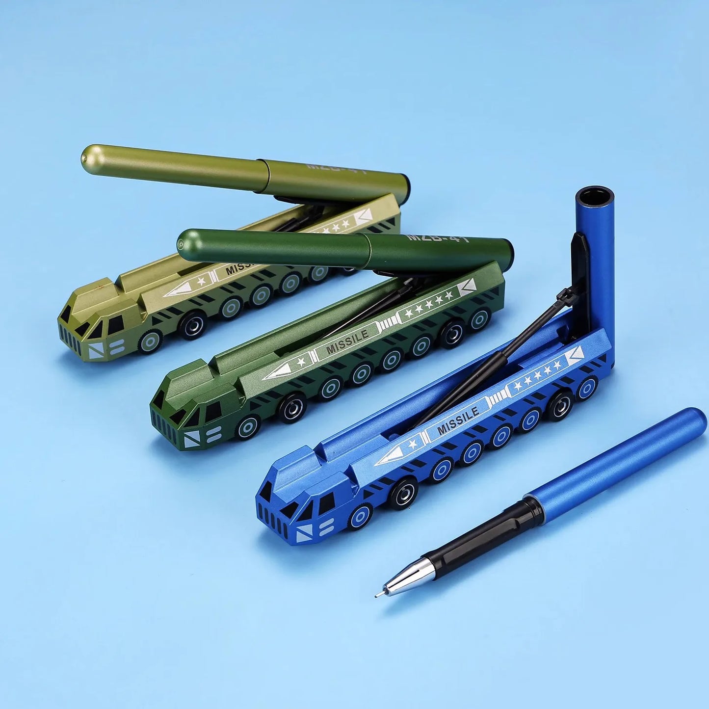 Funny Missile Design Ballpoint Pen Black Ink Creative Shape Pens