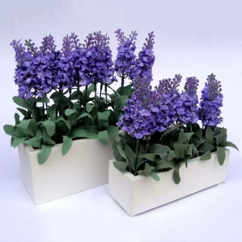 Creative 10 Heads Artificial Lavender Bouquet Home Wedding Garden