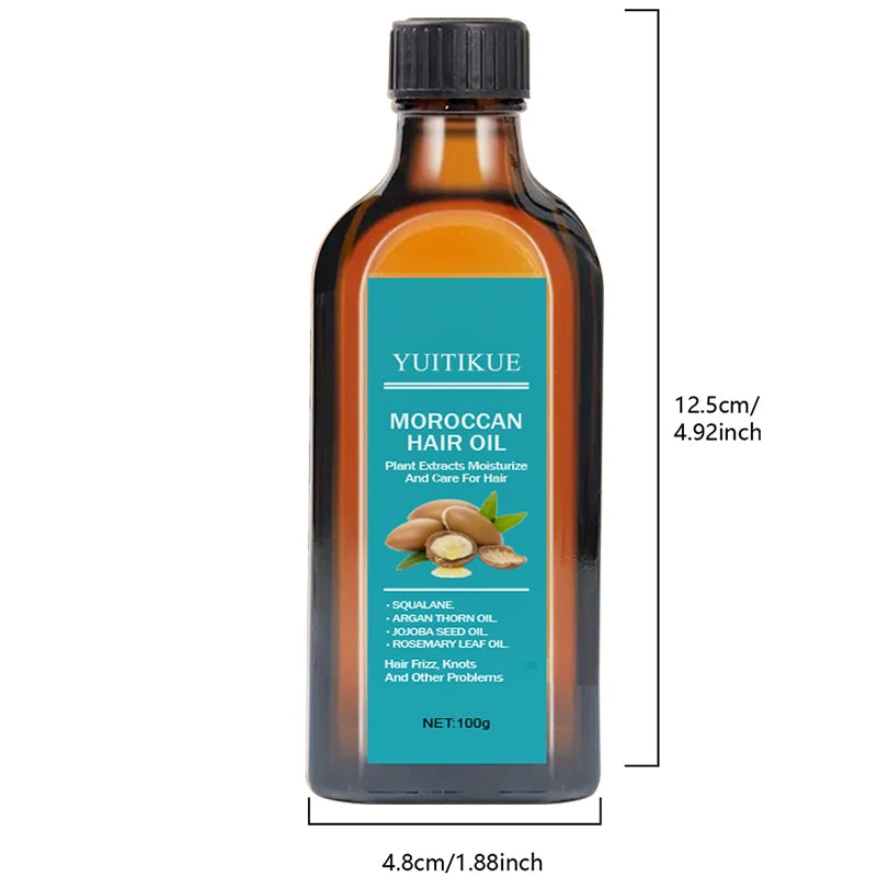 Moroccan hair oil, plant extracts used for hair repair and care, addressing frizz, tangles, and other issues. Peaceful Pleasures Health and Wellness