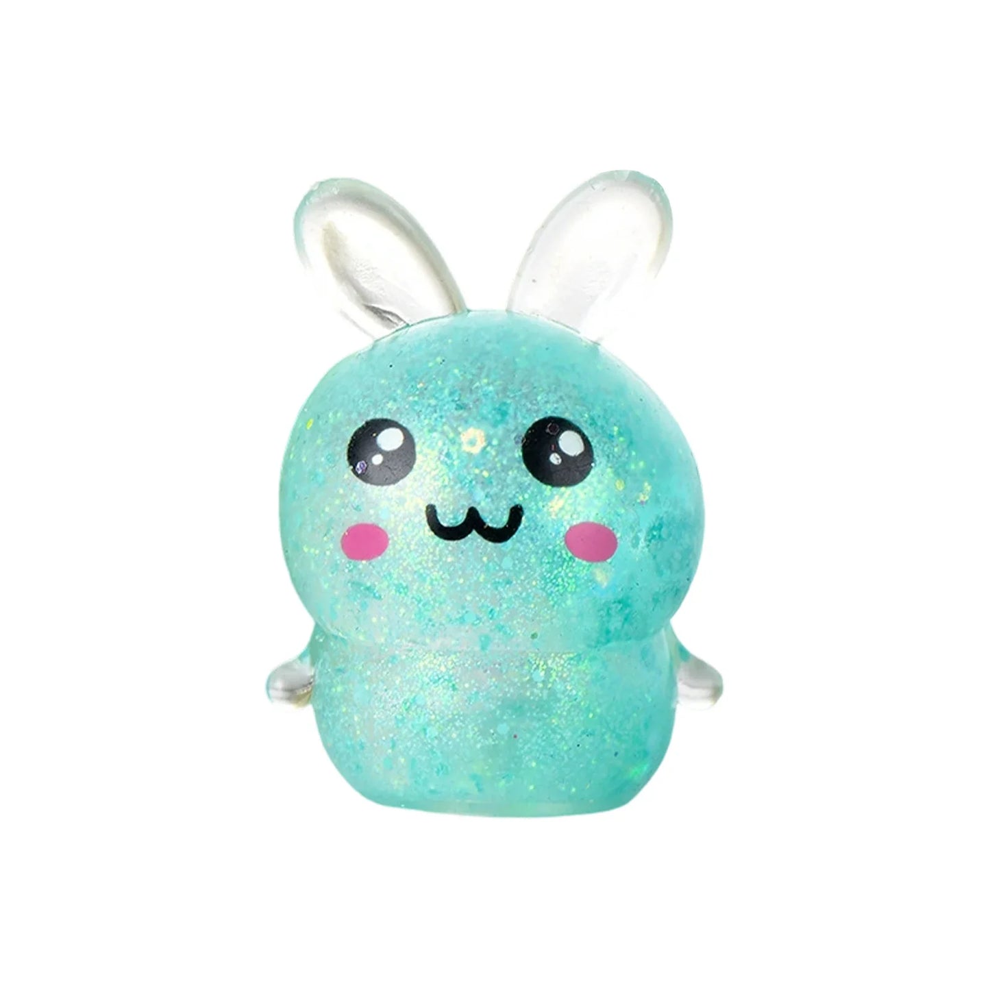 Squishy Bunny Stress Ball Fidget Toy – Easter Basket Gift