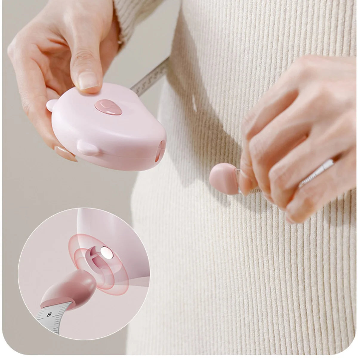 Pcs 150cm Mini Tape Meter Tape Tailor Ruler Clothing Size Measure Portable Sewing Tools Accessory DIY Craft Sewing Tailor Tool Peaceful Pleasures Health and Wellness