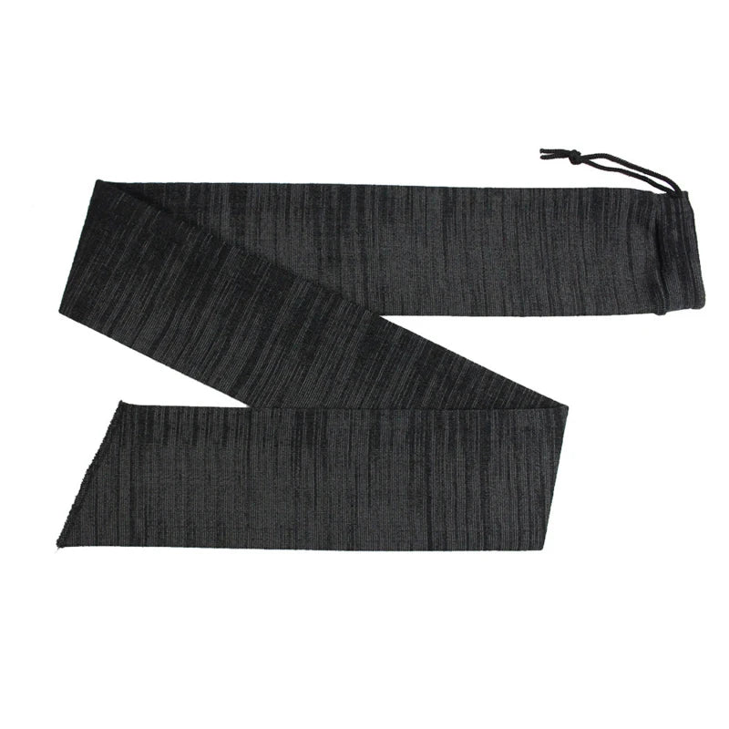 Outdoor Knitted Storage Bag Tactical Equipment Cleaning And Dust Protection Socks Hunting Gun Protective Cover Dust Jacket Peaceful Pleasures Health and Wellness dark gray Long
