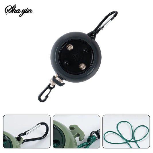 10M Retractable Clothesline Outdoor Travel Portable Clothes Drying Rack Windproof Washing Line For Camping Home Laundry Hanger Peaceful Pleasures Health and Wellness