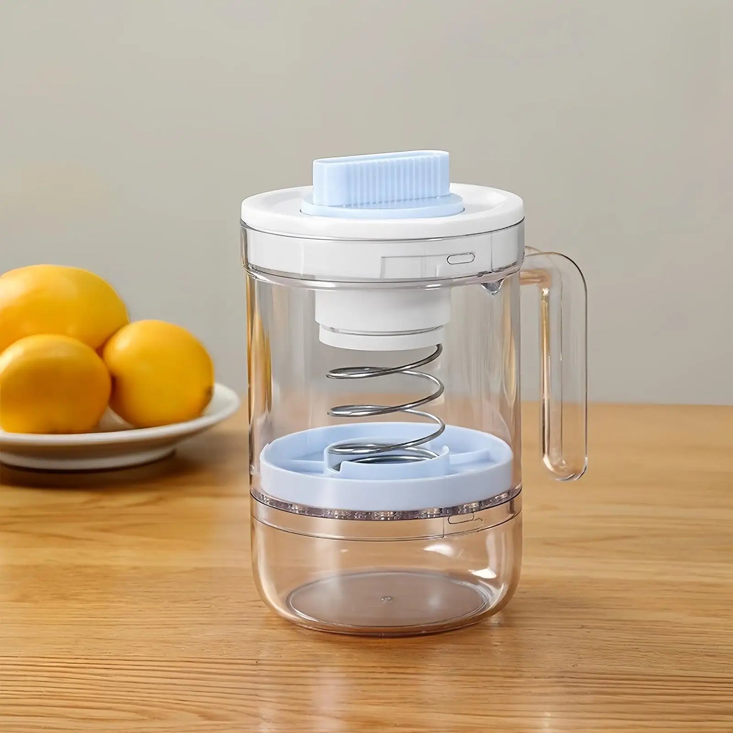 Yogurt Strainer Spring Pressure Filtration | Milk & Cream Filter Yogurt Strainer Peaceful Pleasures Health and Wellness