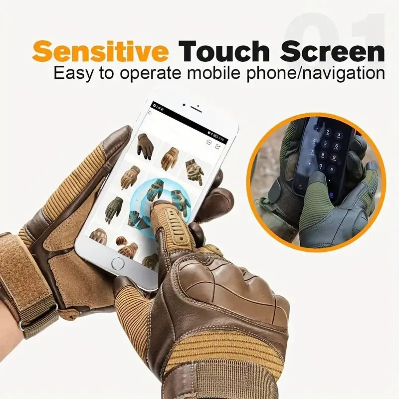 1 Pair Motorcycle Cycling Gloves For Men And Women, Touchscreen Tactical Fingerless Gloves For Work Outdoor Sport, Rock Climbing Peaceful Pleasures Health and Wellness