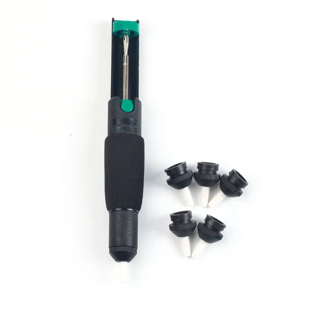 366D Desoldering Pump – Fire-Resistant Vacuum Solder Sucker