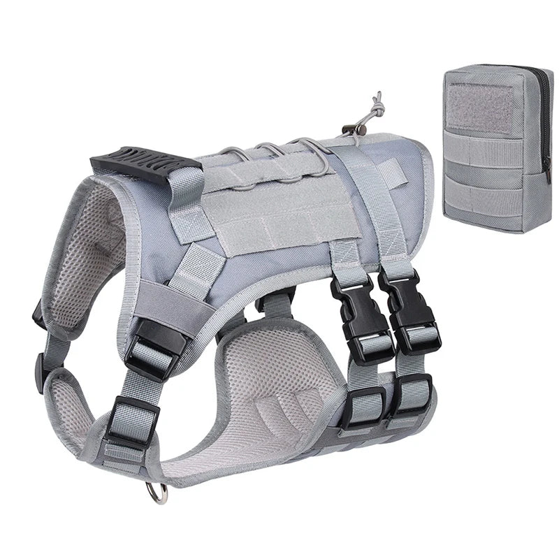 Tactical Military Dog Harness | No-Pull Vest for Large Dogs